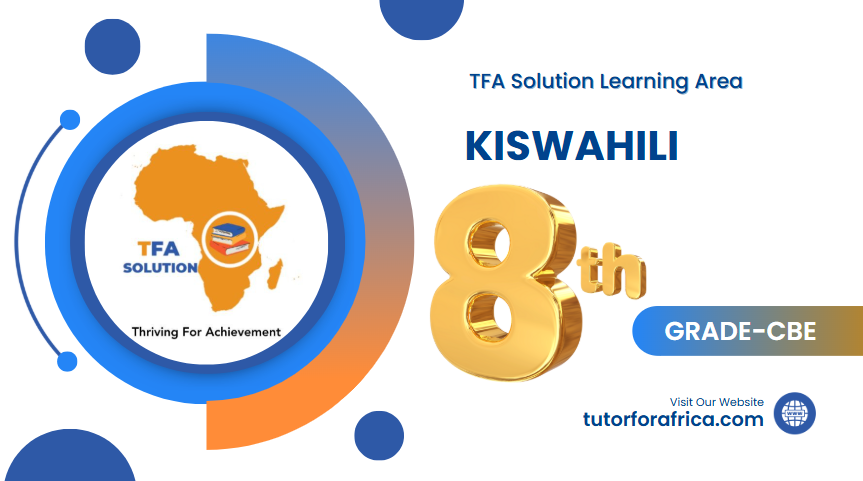 KISWAHILI  CBE GREDI LA NANE